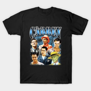 Jim Carrey - 90’s icon bootleg style T-Shirt